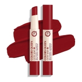 Colors Queen Color It All Non Transfer Matte Lip Crayon - Hot Red (Shade - 10)