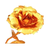 Golden Rose Rose Gold Artificial Flowers - Pack of 1