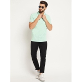 UNIBERRY - Mint Green Cotton Blend Regular Fit Mens Polo T Shirt ( Pack of 1 ) - None