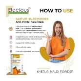 Elecious Kasturi Haldi Powder for face (100 grams)| 100% Natural, Chemical-free, Perseverative-free