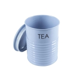 Tea & Sugar Jar - Set Of 2 (Blue, Each 900 mL)