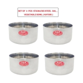 A & H ENTERPRISES 4 Pcs Stainless Steel Cereal Bowl 180 mL - Steel