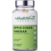 Health Veda Organics Apple Cider Vinegar for Weight Loss Management | 60 Veg Capsules