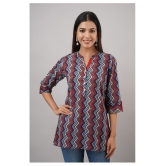 FabbibaPrints Cotton Tunics - Multicolor - M