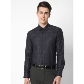 Premium Slim Fit Geometric Printed Cotton Formal Shirt