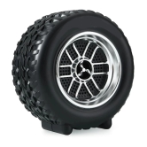 VERONIC TYRE 10 W Bluetooth Speaker Bluetooth V 5.2 with USB,SD card Slot,Call function Playback Time 6 hrs Black - Black