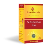 Balu Herbals Sutashekar Ras Gold 10T Tablet 125 mg