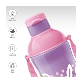 Milton STEEL BARBIE 400 Purple Water Bottle 390 ml (Set of 1) - Purple