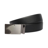 Loopa Black PU Formal Belt Pack of 1 - 34