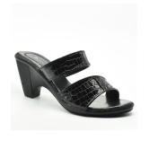 Dream Makers - Black Women's Slip On Heels - None