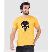 ferocious - Yellow Cotton Regular Fit Men's T-Shirt ( Pack of 1 ) - None