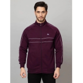 YHA Fleece Mens Casual Jacket - Purple ( Pack of 1 ) - None