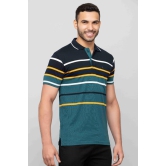 Mens Polo Striper Tshirt with Pocket