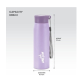 Milton Handy 650 Stainless Steel Water Bottle (690 ml) Purple - Purple