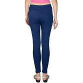 KARARO JEGGINGS - Cotton Blend Skinny Fit InkBlue Womens Jeggings ( Pack of 3 ) - None