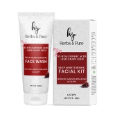 Deep Moisturising Hyaluronic Acid & Red Grapes Face Wash and Facial Kit