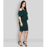 Addyvero - Green Cotton Lycra Womens Bodycon Dress ( Pack of 1 ) - S