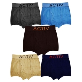 HAP Boys Cotton Trunks | Pack of Five |Innerwear /boxer /Drawer /Outer Elastic - None