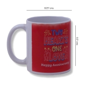 Ros - Red Ceramic Gifting Mug