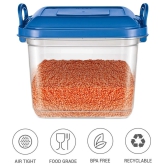 Milton Silo 15 Plastic Storage Containers, 1 Piece, 14.45 Litres, Blue | Storage Jar | Kitchen Organiser | BPA Free | Stackable | Modular | Nestable - Blue