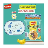 YUM YUM Instant Banana Caramel Porridge/ Rich In Fiber/Free of Fat 320g Sachets - Pouch(10 x 32 g)