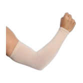 Auto Hub Beige Solid Riding Sleeves ( Set of 2 ) - Free Size