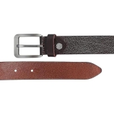 Men''s Genuine Leather Casual Belt-34 / Leather / Brown