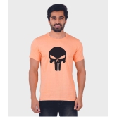 ferocious - Orange Cotton Regular Fit Men's T-Shirt ( Pack of 1 ) - None