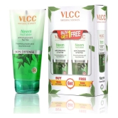 VLCC Combo Kit, Neem Face Wash & Anti Tan Sunscreen SPF 25, 150 ml (Pack of 2)