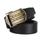 Loopa Black PU Formal Belt Pack of 1 - None