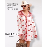 Katty 18 KOREAN FABRIC TOPS FOR WOMEN'S