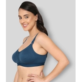 Elina - Blue Cotton Non - Padded Womens T-Shirt Bra ( Pack of 1 ) - None