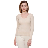 Bodycare Woollen Thermal Tops - Beige Pack of 1 - None