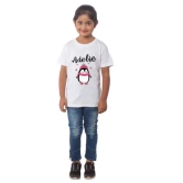 Girls Cotton Adelie Half Sleeve TShirt (White) PID41476