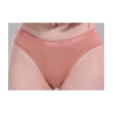 Madam Peach Cotton Lycra Solid Womens Hipster ( Pack of 1 ) - None