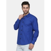 Life Roads - Blue Cotton Slim Fit Men's Casual Shirt ( Pack of 1 ) - None