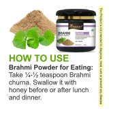 KAYABOOST Brahmi Powder For Eating, Liver, Skin Care, Brain, Immunity Booster (200 g)