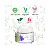 Organic Harvest Nourishing Night Cream For Women With Olive Oil & Soybean Extract, Overnight Repair & firming, Reduce Fine Lines & Wrinkles - 15gm