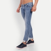 Meghz Men Slim Mid Rise Blue Jeans