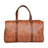 Man Arden - Tan Leather Duffle Bag - Onesize