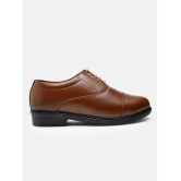 Action - Tan Mens Oxford Formal Shoes - None