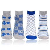 Men Ankle Length Formal/Office Socks - Pack Of 4