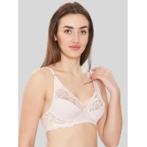 ILRASO - Pink Lace Non Padded Womens T-Shirt Bra ( Pack of 1 ) - None