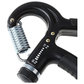 Adjustable Hand Grip Strengthener, Hand Gripper for Men & Women , Pack of 1 - Black