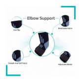 Elbow Support for Gym (1 Pair) - Elbow Brace for Men Women Workout | Elbow Compression Sleeves for Tendonitis Pain Relief, Elbow Pain - None