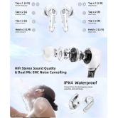 Life Like Ultra Pods 2 Type C True Wireless (TWS) In Ear 24 Hours Playback Powerfull bass IPX4(Splash & Sweat Proof) White