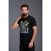 Never Been Seen Printed Black T-Shirt for Men S