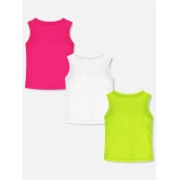 Trampoline Multi Cotton Blend Girls T-Shirt ( Pack of 3 ) - None