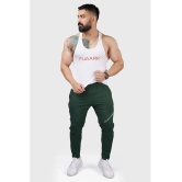 Fuaark Green Polyester Mens Sports Trackpants ( Pack of 1 ) - None