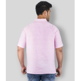 DESHBANDHU DBK - Pink Cotton Mens Regular Kurta ( Pack of 1 ) - None